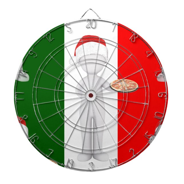 italian christmas dartboard (Front)