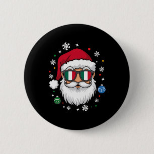 Italian Christmas Pajama Funny Italian Matching Fa 6 Cm Round Badge