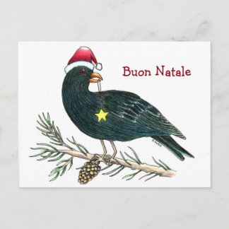 Italian Christmas Postcard "Buon Natale"