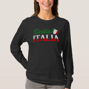 Italian City Italy Born Culture Cute Sicilia Itali T-Shirt