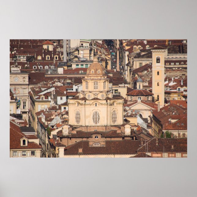 italian city roof viewancient,architecture,buildin poster (Front)