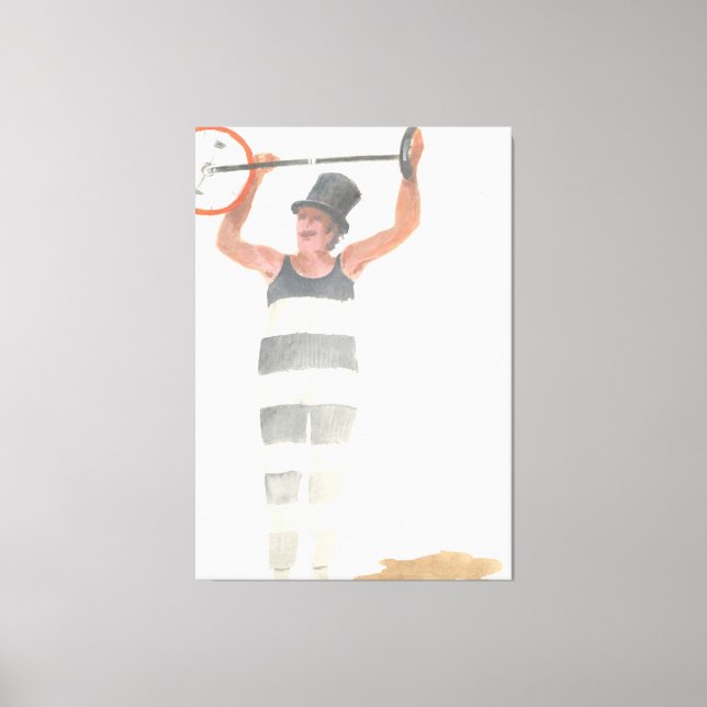 Italian Clown Canvas Print (Front)