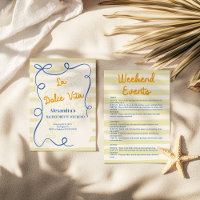 Italian Coastal Bachelorette Weekend