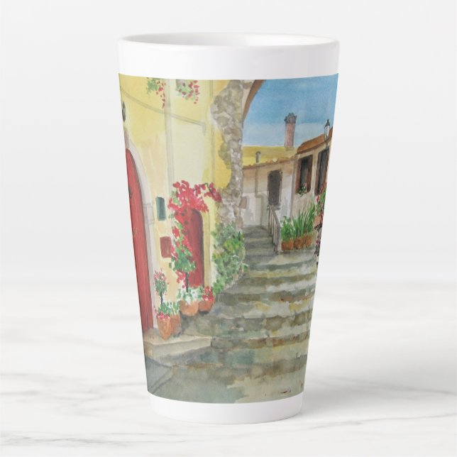 Italian Coffee Mug Italy Hot Chocolate Tea (Front)