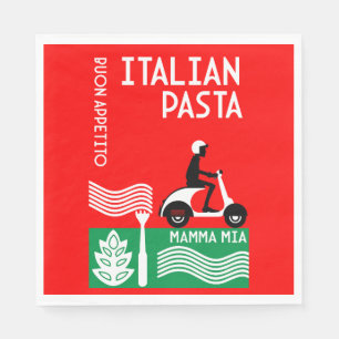 Italian Cook Napkin