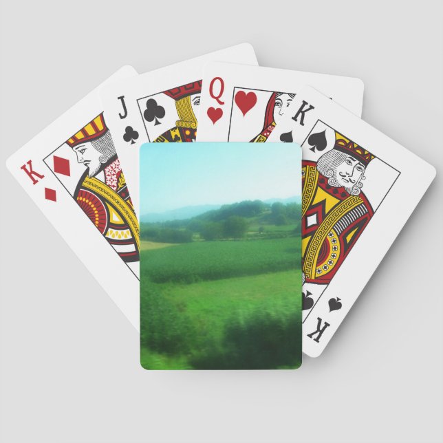 Italian Countryside Playing Cards (Back)