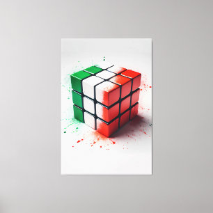 Italian Cube Canvas Print