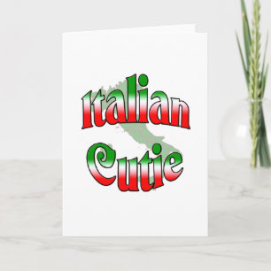 Italian Cutie Holiday Card