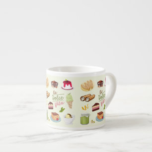 Italian Desserts Sweets Espresso Cup