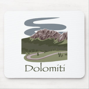 Italian Dolomites Hiking Design Travel The Alps Ap Mouse Pad