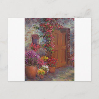 Italian Doorway Postcard