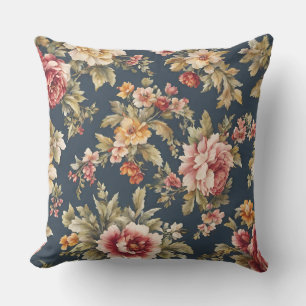 Italian Exquisite Beautiful Floral Pattern Cushion