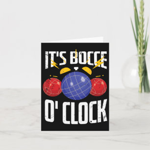 Italian Family Bowling Game Italy Player Funny Boc Card