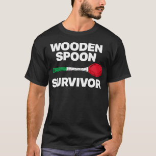  Italian Family - Funny Wooden Spoon Survivor T-Shirt