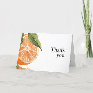 Italian Farmhouse Folded Thank You Card