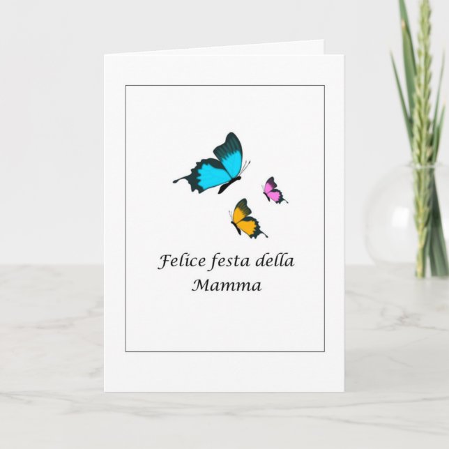 Italian Felice festival della Mamma Card (Front)