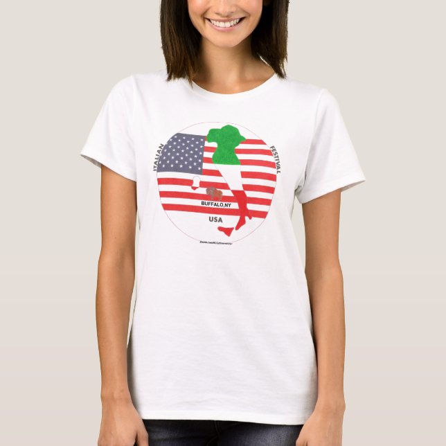 Italian Festival Buffalo Style #2 Long Sleeve T-Shirt (Front)
