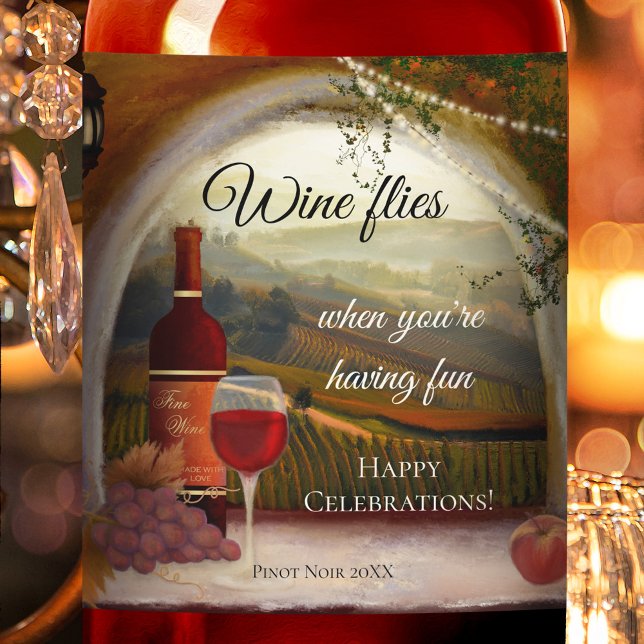 Italian Fine Art Tuscan Wine Label (Creator Uploaded)