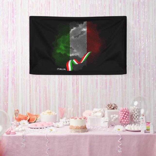 Italian flag banner (Party)