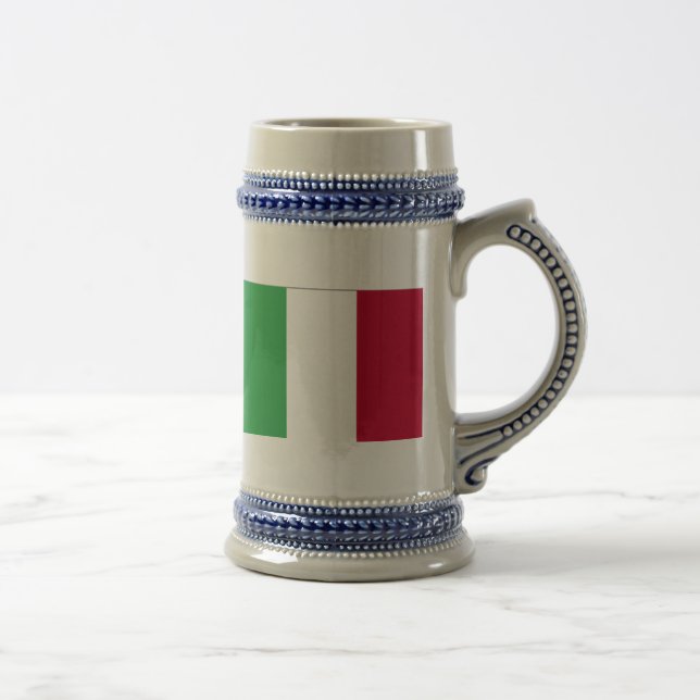 ITALIAN FLAG BEER STEIN (Right)