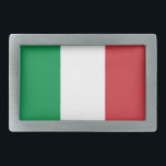 Italian Flag belt buckles<br><div class="desc">Italian Flag belt buckles. Patriotic fashion accessory for men women and teen kids. Tricolore flag of Italy design. Oval or rectangular shape.
Custom Birthday or Christmas gift idea for Italian American friends and family.</div>
