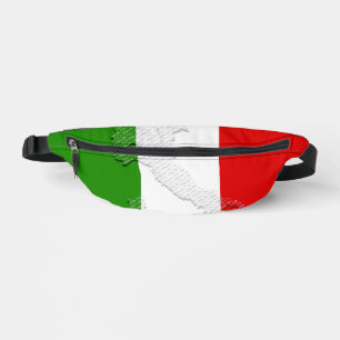 Italian flag bum bags