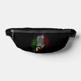 Italian flag bum bags