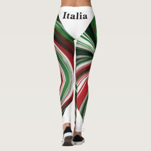Italian Flag Colors - Italia Leggings