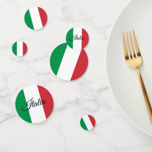 Italian Flag Confetti, Italia, Party, Italy Confetti