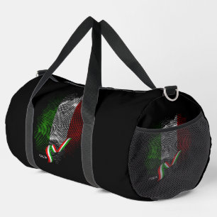 Italian flag duffle bag