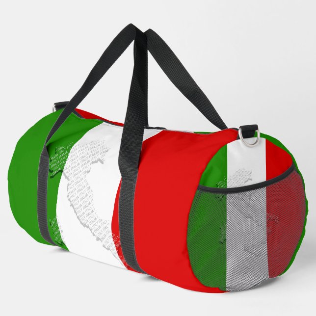 Italian flag duffle bag (Right Corner)