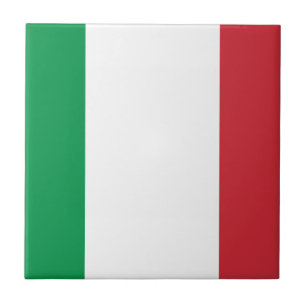 Italian Flag - Flag of Italy - Italia Tile