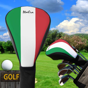 Italian Flag & Golf Italy sports Covers /clubs