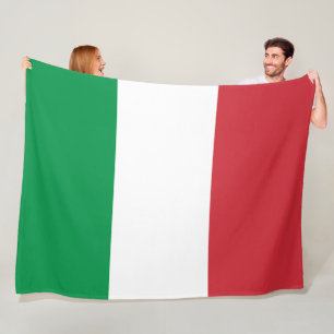 Italian Flag (Italy) Fleece Blanket