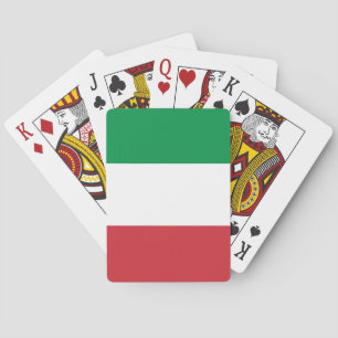 Italian Flag (Italy) Playing Cards
