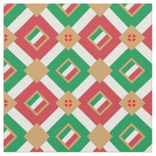 Italian Flag & Italy Trendy Fabric fashion