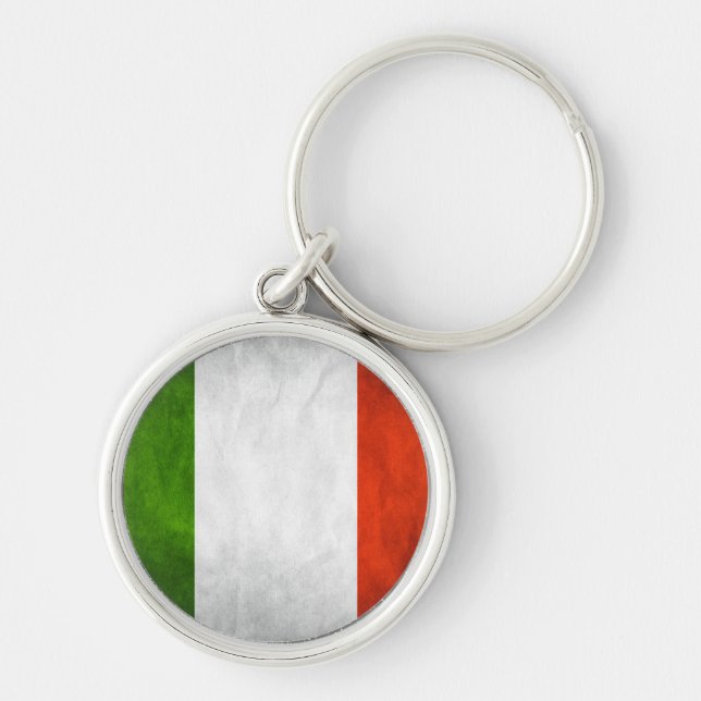Italian Flag Key Chain (Front)