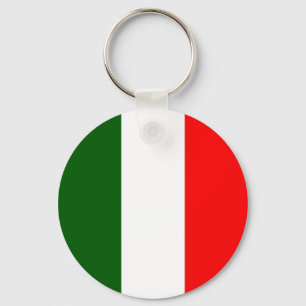 Italian Flag Key Ring