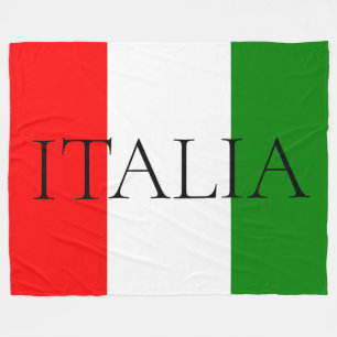 Italian Flag Large ITALIA Beach Towel Fleece Blanket