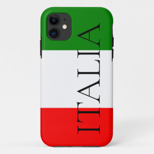Italian Flag Large ITALIA Case-Mate iPhone Case