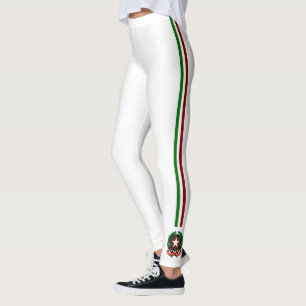 Italian flag leggings