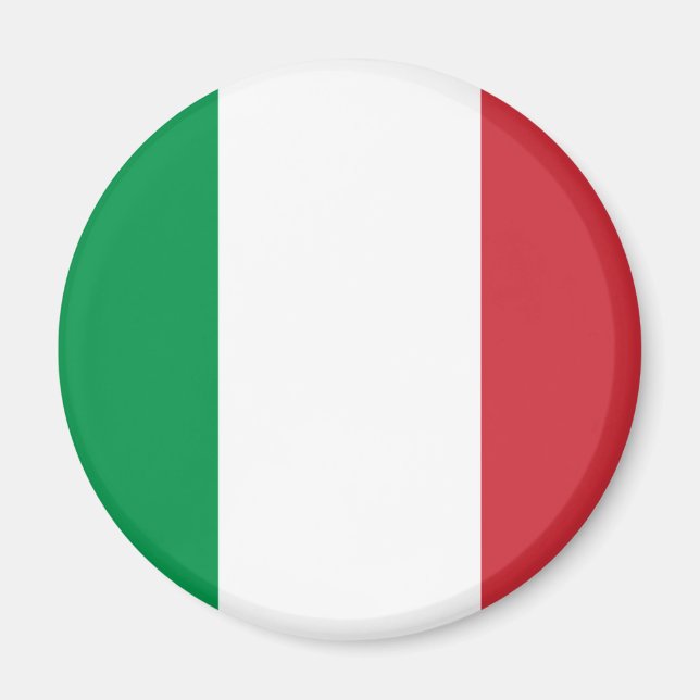 Italian flag magnet (Front)