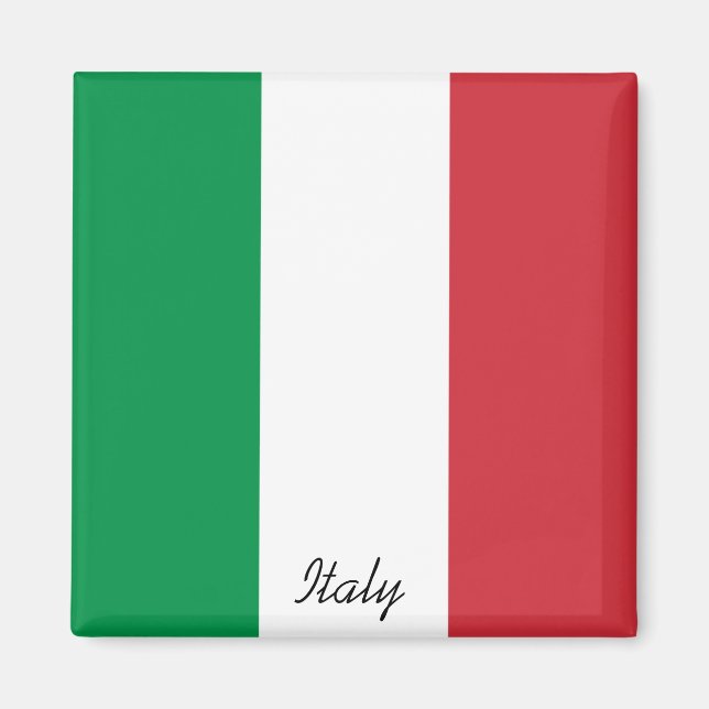 Italian Flag Magnet (Front)