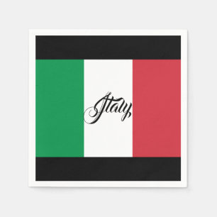 Italian Flag Napkins