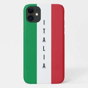 Italian flag of Italy personalized name Case-Mate iPhone Case
