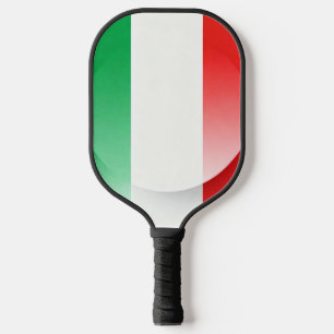 Italian Flag Pickleball Paddle