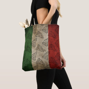 Italian Flag / Pizza Tote Bag