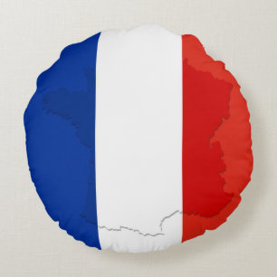 Italian flag round cushion