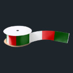 Italian Flag Stripes Design  Satin Ribbon<br><div class="desc">Italian Flag Stripes Design Ribbon,   Great for Christmas too.</div>
