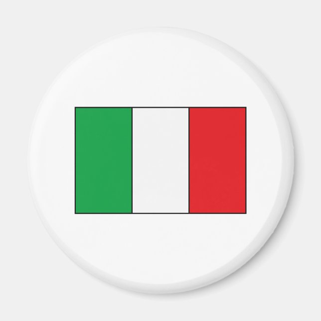 Italian Flag T-shirts and Gifts Magnet (Front)